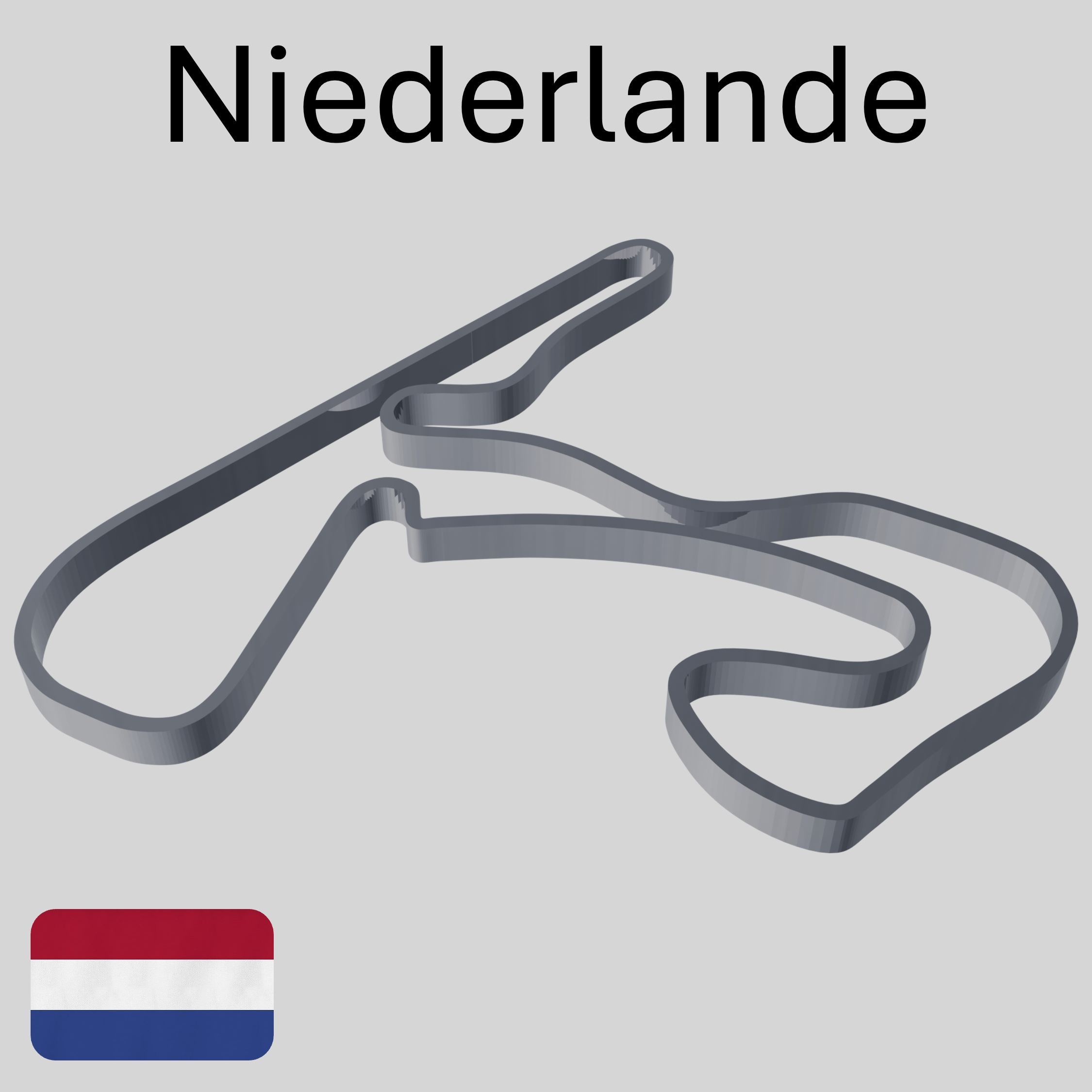 Niederlande – Streckenkarte